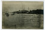 фотография, пловцы, Российская империя, начало 20-го века, 13,6x8,6 см...