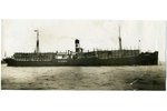 фотография, пароход "Визма", с 1929 г. в Торговом флоте, капитаны - Г. Саусиньш, Зилеманис, К. Велин...