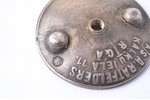badge, Aizsargi (Defenders), № 2903, silver, 875 standard, Latvia, 20-30ies of 20th cent., 48.5 x 48...