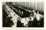 photography, Dinner party organized by the managers of Ķegums power plant, Latvia, 1937, 17,8x12 cm...