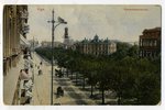 фотография, Рига, Александровский бульвар, Латвия, Российская империя, начало 20-го века, 13,8x8,8 с...