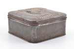 box, "Joint Stock Company of V. Shuvapov's Sons", St. Petersburg, metal, Russia, 5.5 x 11.2 x 11.1 c...