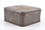 box, "Joint Stock Company of V. Shuvapov's Sons", St. Petersburg, metal, Russia, 5.5 x 11.2 x 11.1 c...