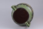 vase, ceramics, "Latvian ceramics" workshop, Riga (Latvia), the 20-30ties of 20th cent., h 22.4 cm,...
