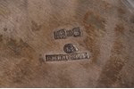 karafe, sudrabs, 84 prove, 341.35 g, māksliniecisks gravējums, h (ar korķi) 24 cm, P. Miļukova darbn...