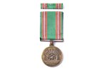 медаль, За заслуги, "Latvijas vanagi" (Латвийские ястребы), № 197, Латвия, 20е-30е годы 20го века, 4...