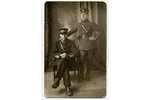 photography, border guards, Latvia, 20-30ties of 20th cent., 13,8x8,8 cm...