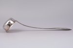 ladle, silver, 875 standard, 233.60 g, gilding, 33.3 cm, H. Bank's workshop, the 20-30ties of 20th c...