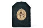 two-sided icon, Our Lady Icons of Akhtyr and Kaplunov, board, silver, painting, guilding, Russia, 17...