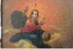 ikona, Svētais Aleksandrs Ņevskis, dēlis, sudrabs, gleznojums, 84 prove, Krievijas impērija, 1851 g....