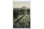 фотография, Рига, военный парад на Александровском бульваре, Российская империя, начало 20-го века,...
