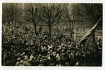 photography, Riga, 1st of May demonstration, Latvian Riflemen battalions, Russia, beginning of 20th...