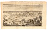 Siege de Thoorn par les Suedois en 1703 - Toruņas (Polija) aplenkums 1703. gadā, papīrs, gravīra, 12...