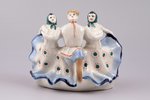 figurine, Ural dance, USSR, Sysert porcelain factory, h 12.1 cm...