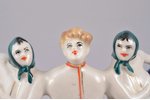 figurine, Ural dance, USSR, Sysert porcelain factory, h 12.1 cm...
