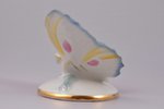 figurine, Butterfly, porcelain, Riga (Latvia), USSR, Riga porcelain factory, the 50ies of 20th cent....