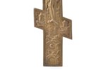 крест, Распятие Христово, медный сплав, Российская империя, начало 20-го века, 38.7 x 20.2 x 0.8 см,...