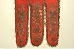 horugvs (karogs), Kunga Kristīšana, Dievmāte, audums, Krievijas impērija, 19.gs. vidus, 143 x 62 cm...