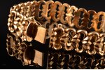 a bracelet, gold, 750 standard, 20.77 g., bracelet length 18.8 cm...