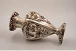 a vase, silver, 1034.70 g, h 33.8 cm, Portugal...