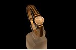 wristwatch, "Eterna", ladies', Switzerland, gold, 750, 18 K standart, 27.3 g, Ø 16 mm, length/bracel...