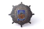 знак, AKP, Айзпутское военное управление, Латвия, 20е-30е годы 20го века, 51.3 x 51.5 мм...