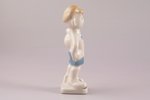 figurine, A Goalkeeper, porcelain, Riga (Latvia), USSR, Riga porcelain factory, the 50ies of 20th ce...
