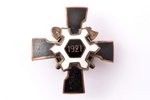 badge, a photo, Engineer-sapper regiment, Latvia, 20-30ies of 20th cent., 44 x 42 mm...