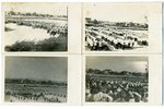 photography, 4 pcs., Gelibolu town in Turkey, parade of General Kutepov's 1st Army Corps, Russia, be...
