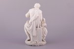 sculptural group "Admonition", bisque, Russia, Imperial Porcelain Factory, molder - August Karlovich...