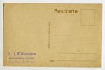 открытка, Даугавпилс, Петербургская улица, Латвия, Российская империя, начало 20-го века, 13,6x8,6 с...
