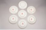 service, for 6 persons (16 items), porcelain, Gardner porcelain factory, Russia, the 2nd half of the...