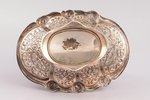 candy-bowl, silver, 830 standard, 130.80 g, 16.1 x 12 cm, h (with handle) 11.3 cm, Finland...