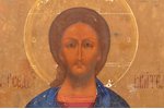 icon, Jesus Christ Pantocrator, board, silver, painting, 84 standart, Russia, 1896-1907, 31 x 26.5 x...