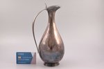 jug, silver, 476.60 g, h 26 cm, 1955, Finland...