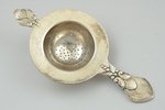 strainer with stand, silver, 826 standart, total weight of items 87.40g, Denmark, 5.8 x 14 x 6.7 cm...