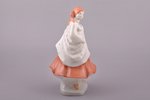 figurine, Girl in traditional costume, porcelain, Riga (Latvia), USSR, sculpture's work, molder - Al...