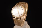 наручные часы, "Certina", в оригинальной коробке, Швейцария, золото, 585 проба, 62.2 г, 18.6 см, Ø 3...