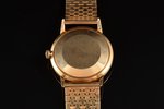 wristwatch, "Certina", with original box, Switzerland, gold, 585 standart, 62.2 g, 18.6 cm, Ø 33.8 m...