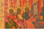 ikona, Dievmāte Visu sērojošo Prieks, dēlis, gleznota uz zelta, Krievijas impērija, 40 x 31.9 x 3.1...