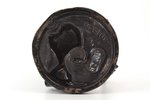 statuete, "Meitene ar kazlēnu", čuguns, h 9.6 cm, svars 872.55 g., PSRS...