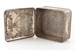 candy box, company "Einem" in Moscow, Art-Nouveau, metal, Russia, the beginning of the 20th cent., 8...