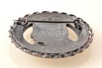 sakta, made of 5 lats coin, silver, 23.66 g., the item's dimensions Ø 4 cm, the 20-30ties of 20th ce...