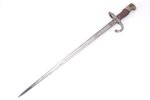 dagger with scobbar, blade length 52.3 cm, France...