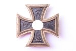 badge, Iron cross, 1st class, Germany, the 30ies of 20th cent., 44.3 x 44.3 mm...