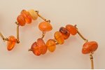 a necklace, 55.30 g., amber, lenghth 72 cm...