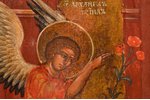 ikona, Vissvētās Dievmātes pasludināšana, dēlis, sudrabs, gleznojums, 84 prove, Krievijas impērija,...