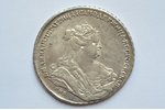 1 ruble, 1738, SPB, "R", silver, Russia, 25.48 g, Ø 40.8 - 42.4 mm, AU, XF...