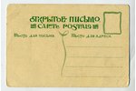 postcard, woman's portrait on a banknote, Russia, beginning of 20th cent., 13,6x9 cm...