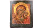 ikona, 84 PROVE, Kazaņas Dievmāte, dēlis, sudrabs, gleznojums, uzlikas svars 520.79 g. , Krievijas i...